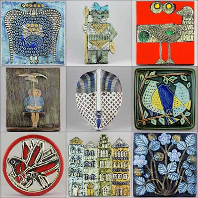 Lisa Larson wall plaques
