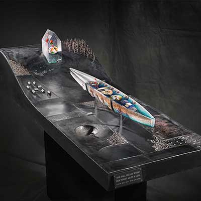 Bertil Vallien Best Selection Of Glass Boats From Kosta Boda