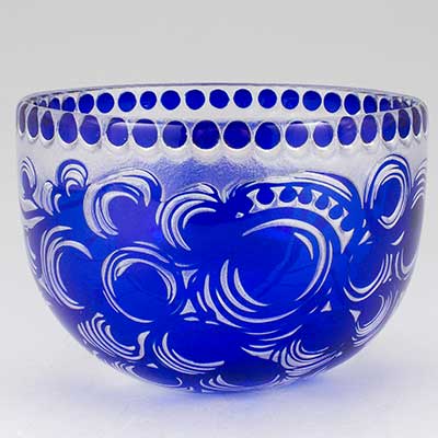 Unique bowl, height 11 cm