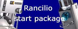Rancilio start package, Silvia + Rocky