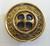 Knapp 97391 Guld 20,5mm