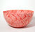 Big red Shweshwe bowl