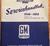 1948-1952 Chevrolet Servicehandbok supplement Svenska