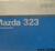 1990 Mazda 323 Instruktionsbok