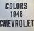 1948 Chevrolet Lackrpover Du Pont Bulletin 20