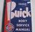 1958 Buick Body Service Manual