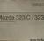 1997 1998 Mazda 323 C / 323 P Instruktionsbok