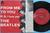 BEATLES - From me to you Rare RED label Swe PS 1963