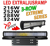 7D LED extraljusramp combo med sidledes justerbart fäste under 9-32V