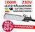 100W LED gårdbelysning & gatubelysning för vägg eller stolpmontage