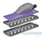 3M Hookit Purple Multihål Profilerad 127mm