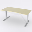 Schreibtisch Ursagad Manuelle 164x82 cm Furnier Birke