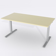 Skrivbord Rektangulär Manuell 160x80 cm Björkfanér