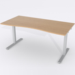 Schreibtisch Ursagad Manuelle 164x82 cm Furnier Eiche