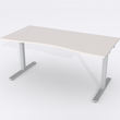Schreibtisch Ursagad Manuelle 164x82 cm Laminat Hellgrau