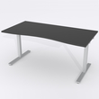 Schreibtisch Ursagad Manuelle 164x82 cm HP Laminat Schwarz