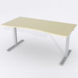 Schreibtisch Ursagad Manuelle 180x82 Furnier Birke