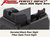 Dawson Glock Gen5 MOS Sight Combo, BLK/FO