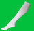 Vit kompressionsstrumpa 16-18 mmHg, 1-pack