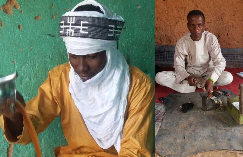 Medlemmar ur kooperativet Tagai de l'Aïr