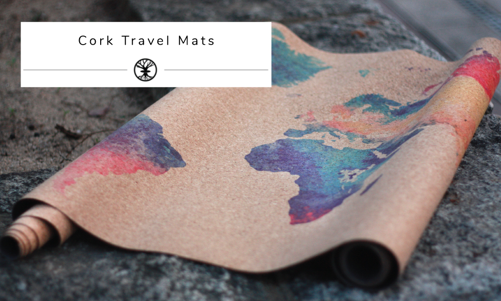 travel series] WA>NDER travel cork yoga mat