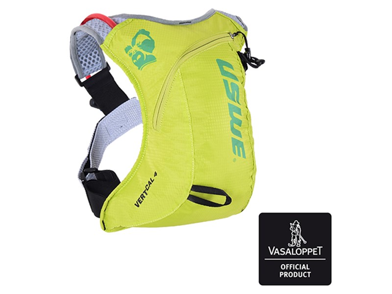 USWE BACKPACK VERTICAL 4 - VASALOPPET - gul