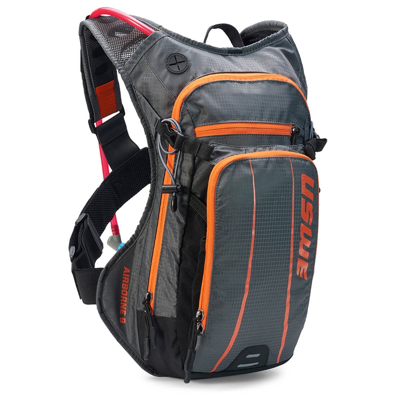 USWE BACKPACK AIRBORNE 9 - grå/orange