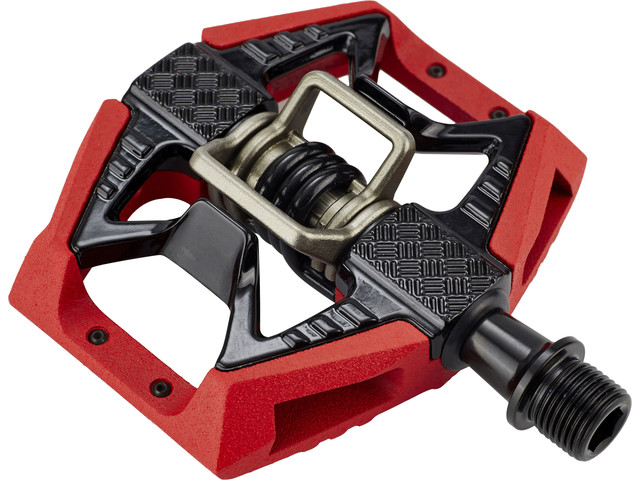 CRANKBROTHERS PEDAL DOUBLE SHOT 3 - röd