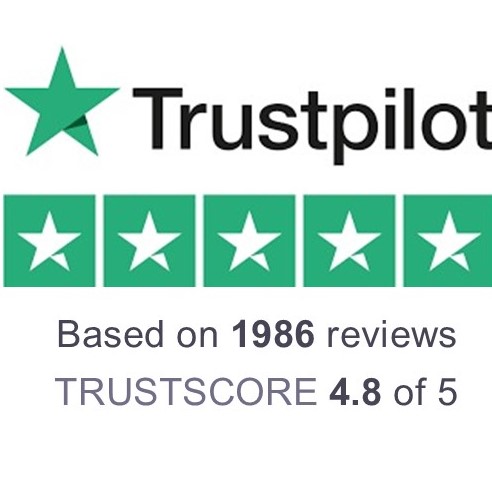 Reviews on trustpilot