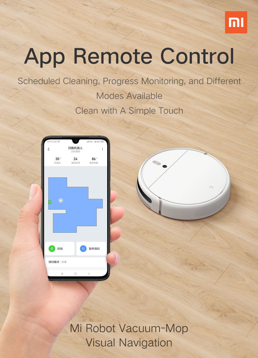 8 Xiaomi &Lt;Div Id=&Quot;Product-Description-Short-979&Quot; Class=&Quot;Product-Description-Short&Quot;&Gt; Unique Robotic Vacuum Cleaner For A Great Price, Wet And Dry Cleaning, Wi-Fi Connection, Vslam Route Planning, Suction Power Up To 2500 Pa, Application Control, Hepa Filter And Much More. Https://Youtu.be/Ychdmp-Pa7O &Lt;/Div&Gt; Xiaomi Mi Robot Vacuum-Mop Xiaomi Mi Robot Vacuum-Mop