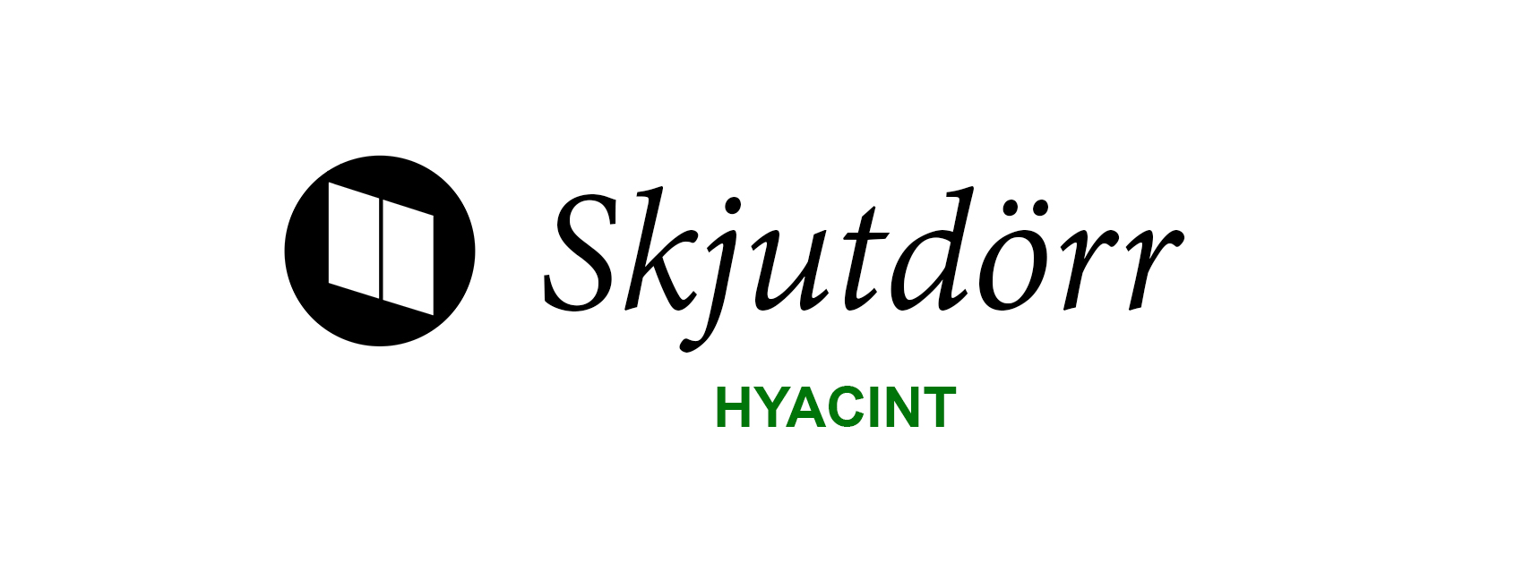 Skjutdörr Hyacint