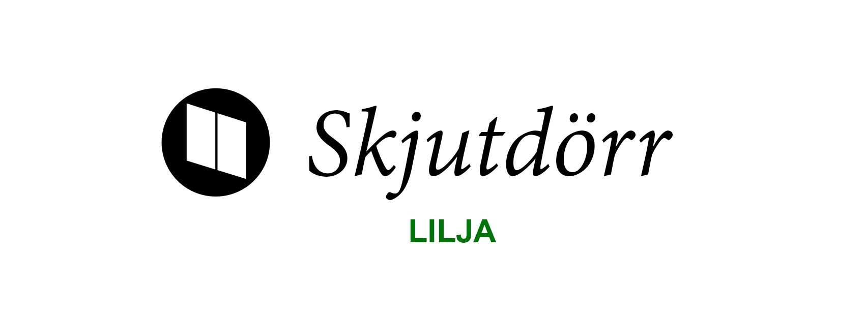 Skjutdörr Lilja