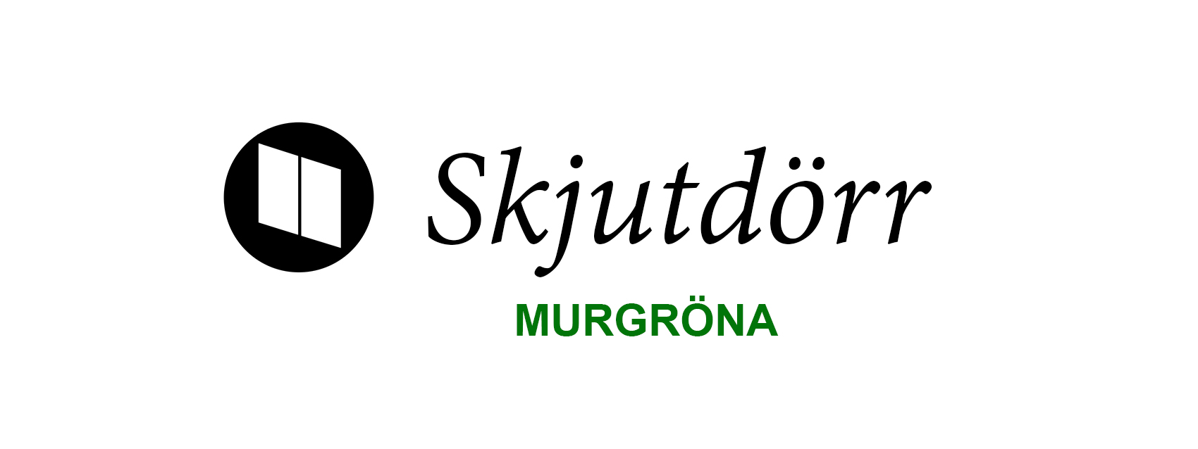Skjutdörr Murgröna