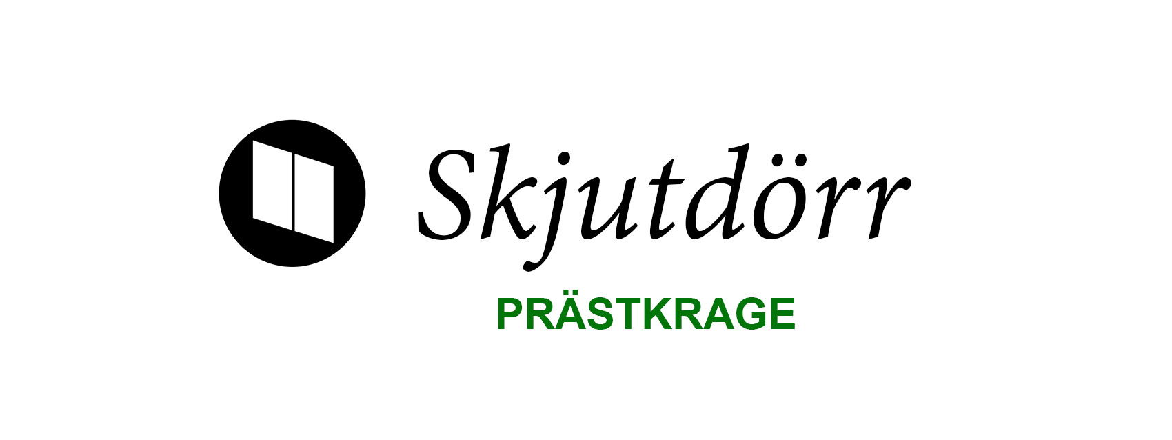 Skjutdörr Prästkrage