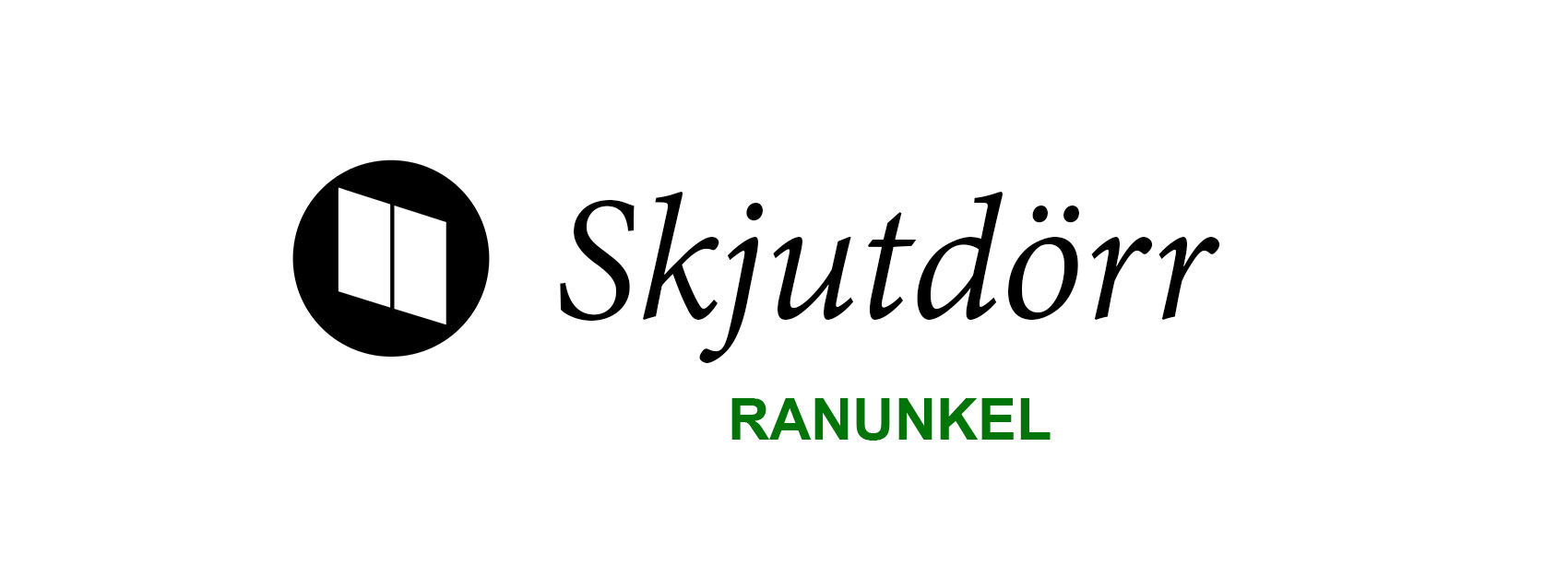 Skjutdörr Ranunkel