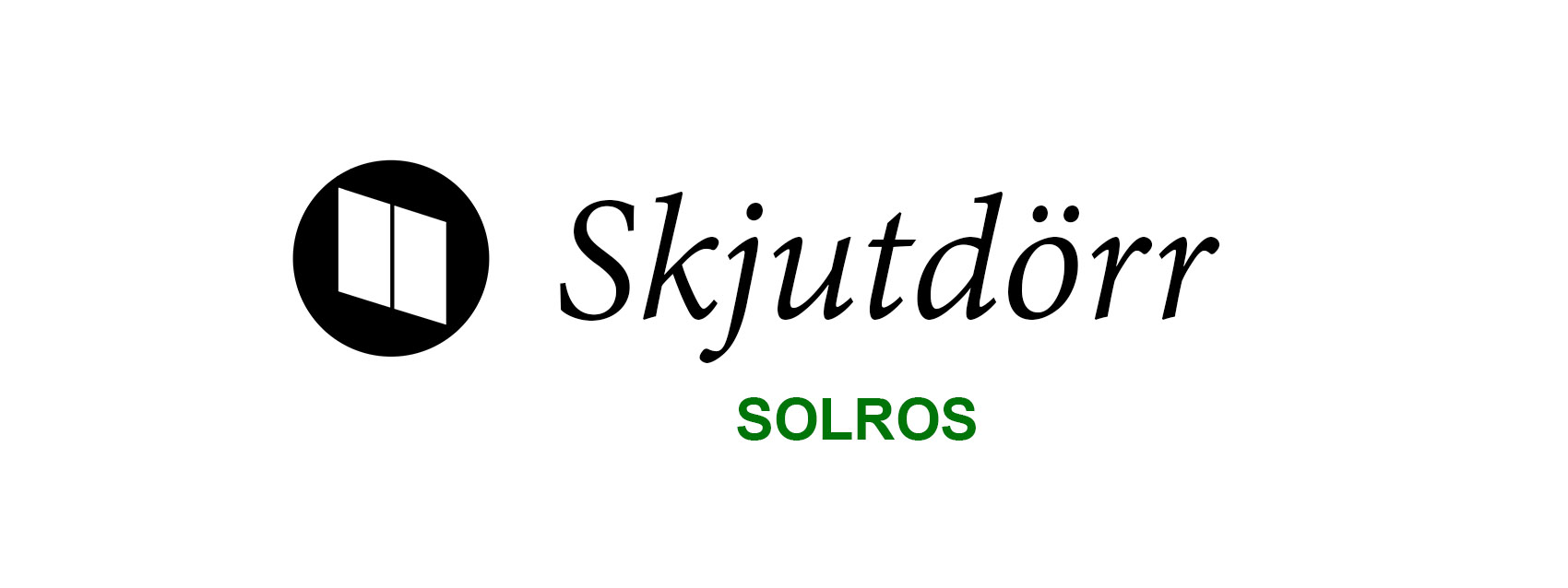 Skjutdörr Solros