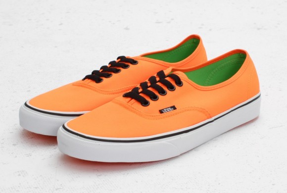 Vans Authentic Neon Orange Vans Authentic Neon Orange