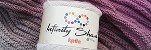 Infinity Shawl Flera härliga färger att välja på Ett nystan = en sjal