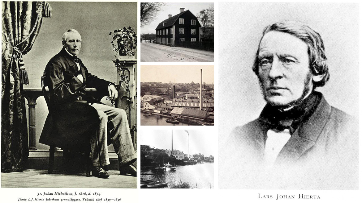 Historische Ansicht von Liljeholmens