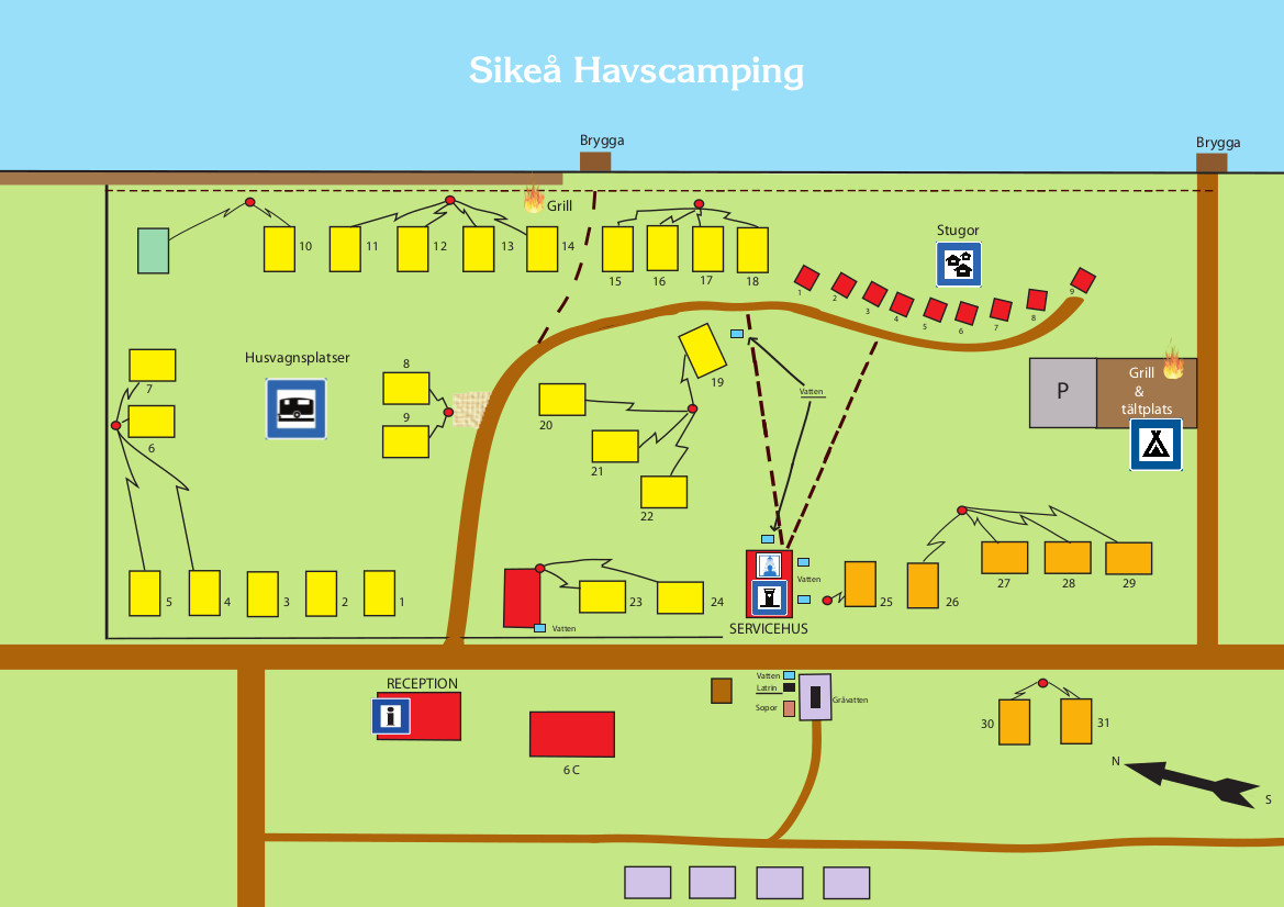 Karta camping