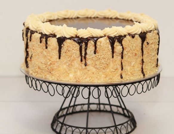 ¨Randig chokladtårta