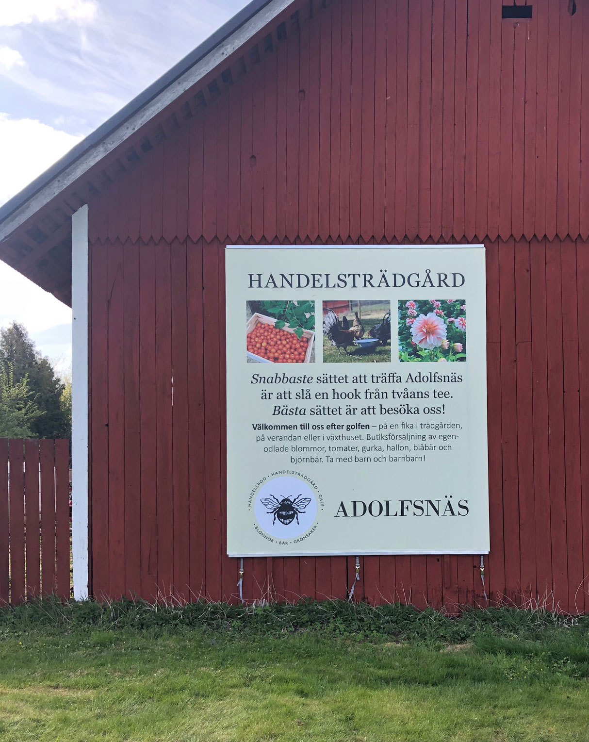 fasadvepa Adolfsnäs handelsträdgård