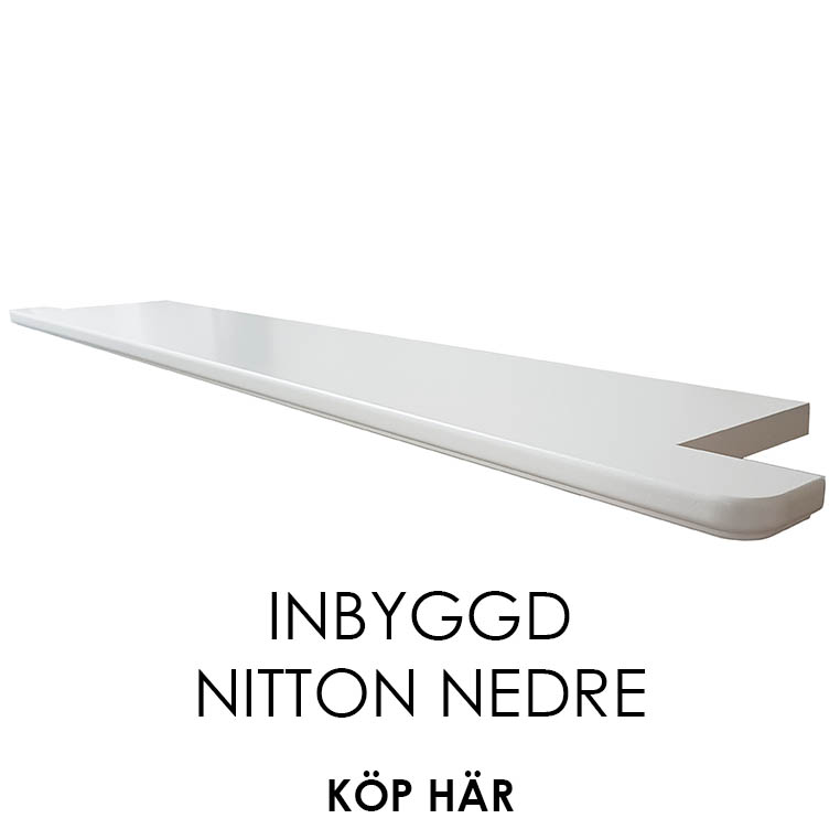 Fönsterbräda nitton nedre inbyggd köp nu