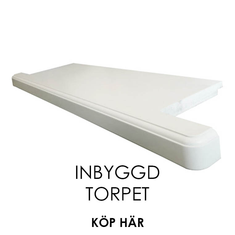 Fönsterbräda torpet vit inbyggd fönsterbänk köp här