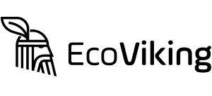 Eco Viking glass nappflaskor logotype